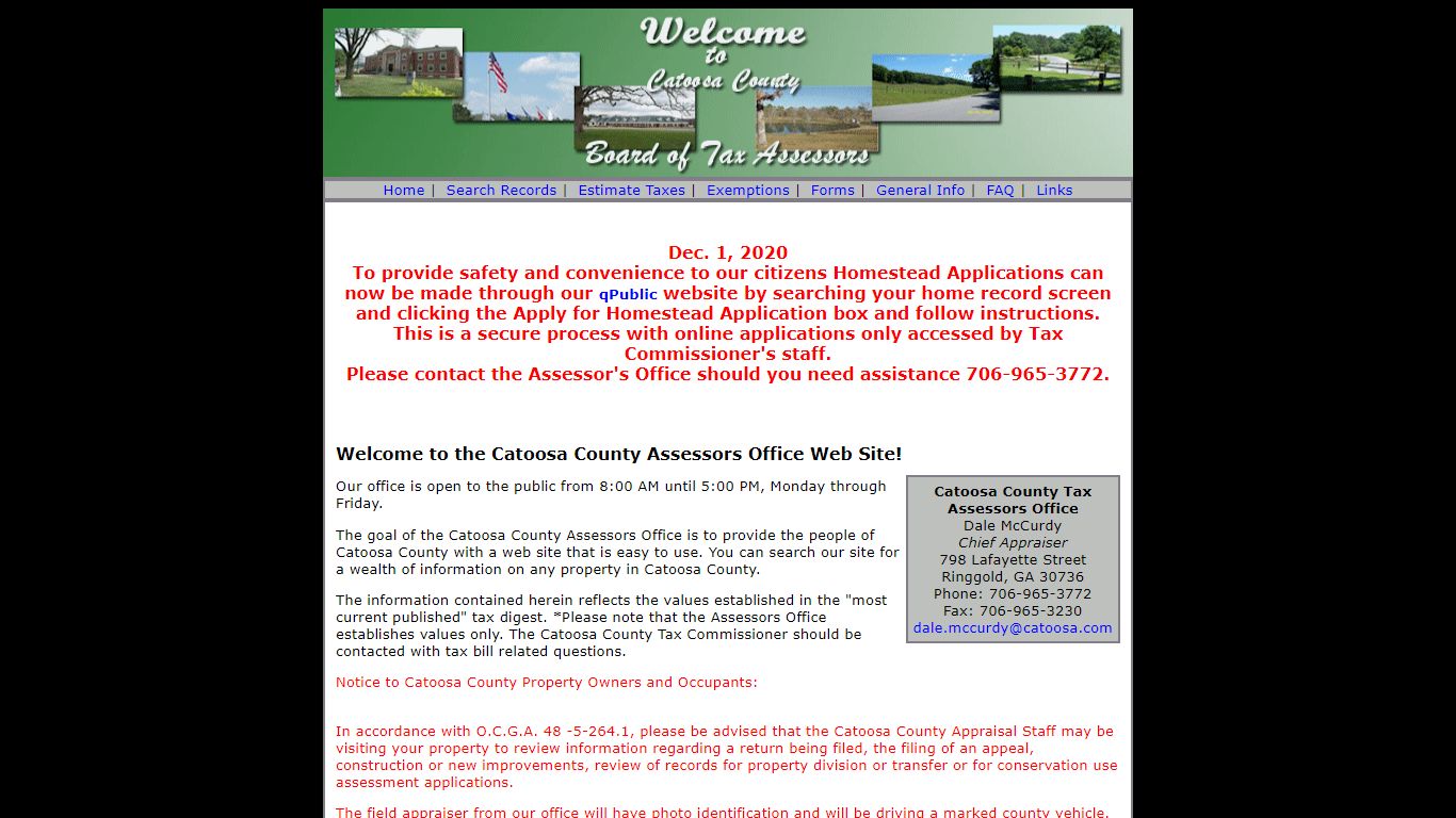 Catoosa County Tax Assessor's Office